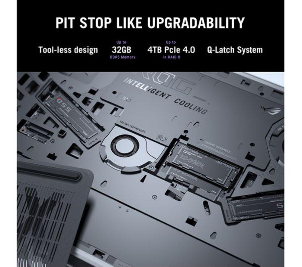 ASUS ROG Strix G16 16" Refurbished Gaming Laptop - Intel&reg; Core&trade; Ultra 9, RTX 5060, 1 TB SSD (Very Good Condition) image number 9 of 25