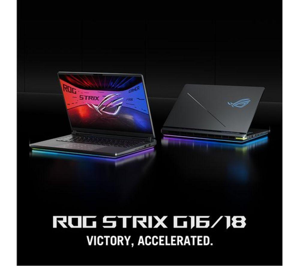ASUS ROG Strix G16 16" Refurbished Gaming Laptop - Intel&reg; Core&trade; Ultra 9, RTX 5060, 1 TB SSD (Very Good Condition) image number 11 of 25