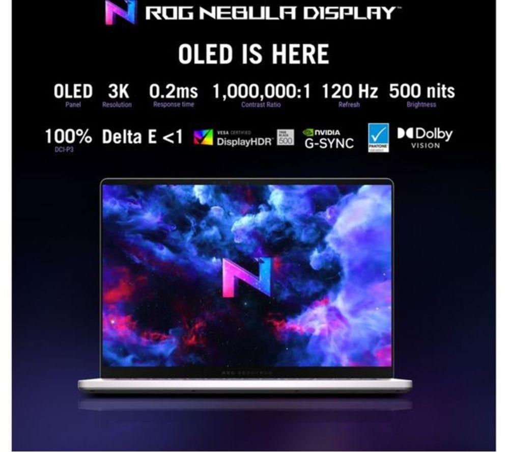 ASUS ROG Zephyrus G14 14" Refurbished Gaming Laptop - AMD Ryzen 9, RTX 5060, 1 TB SSD (Very Good Condition) image number 10 of 14