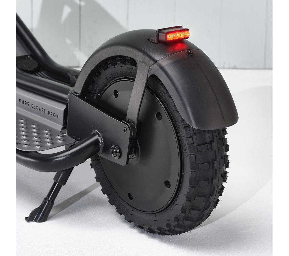PURE ELECTRIC Pure Escape Pro+ Folding Electric Scooter &ndash; Black image number 8 of 9