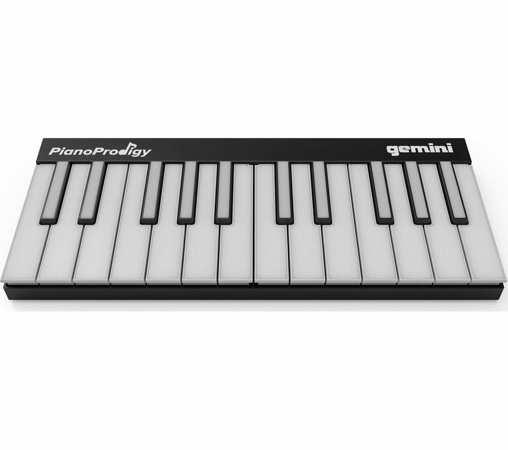 GEMINI PianoProdigy GPP101 Portable MIDI Controller Keyboard - Black image number 4 of 5