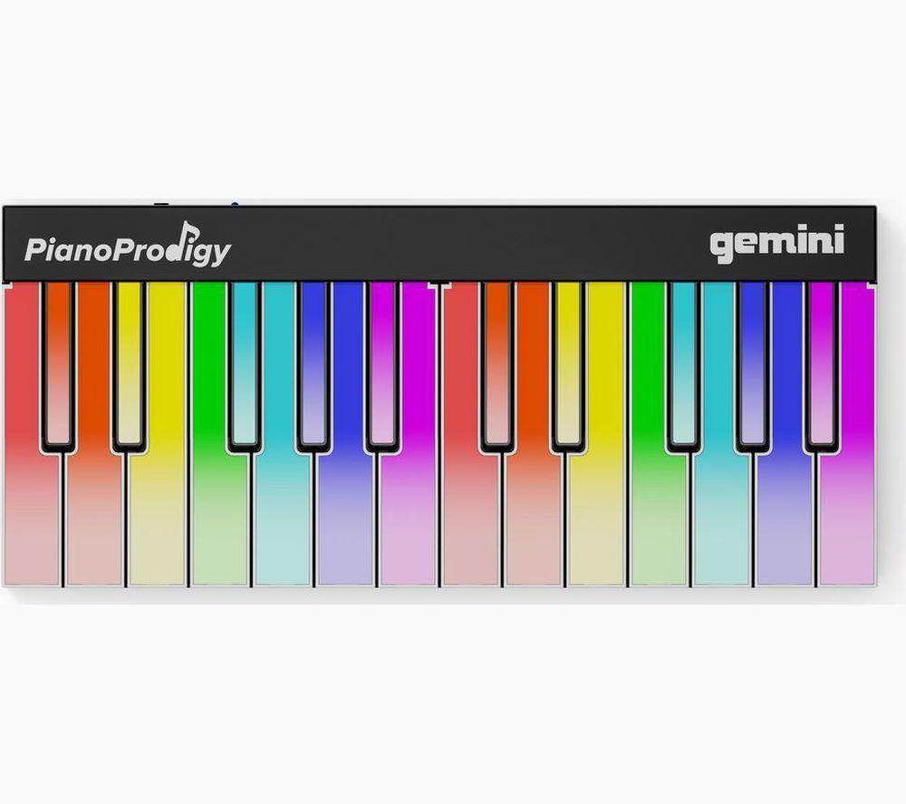 GEMINI PianoProdigy GPP101 Portable MIDI Controller Keyboard - Black image number 5 of 5