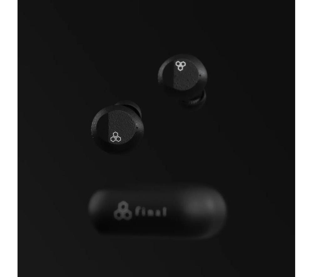 FINAL AUDIO ZE3000 SV Wireless Bluetooth Noise-Cancelling Earbuds - Black image number 7 of 8