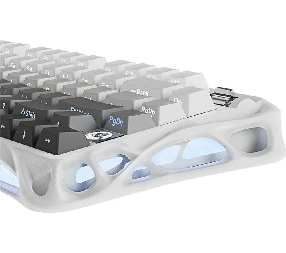 GRAVASTAR Mercury K1 Wireless Mechanical Gaming Keyboard - Gradient White image number 5 of 12
