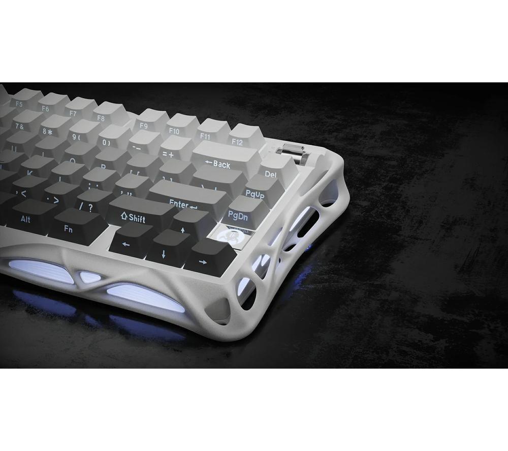 GRAVASTAR Mercury K1 Wireless Mechanical Gaming Keyboard - Gradient White image number 10 of 12