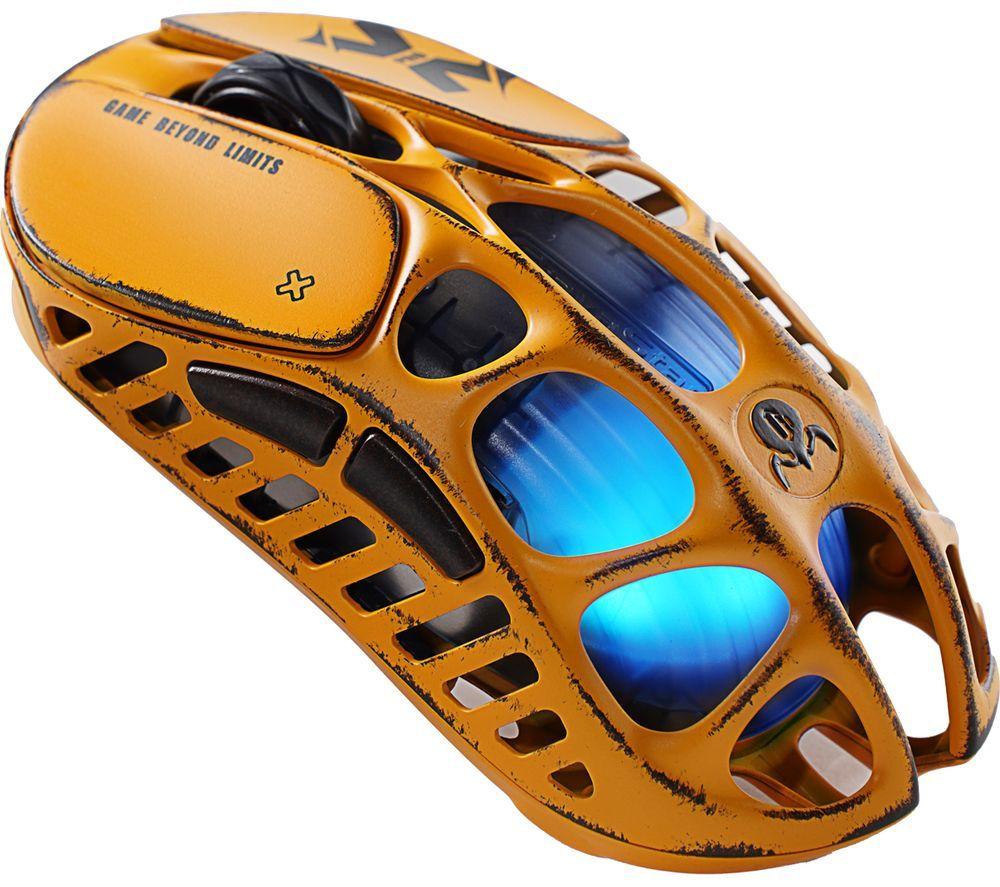 GRAVASTAR Mercury X Pro RGB Optical Gaming Mouse - Yellow image number 3 of 6