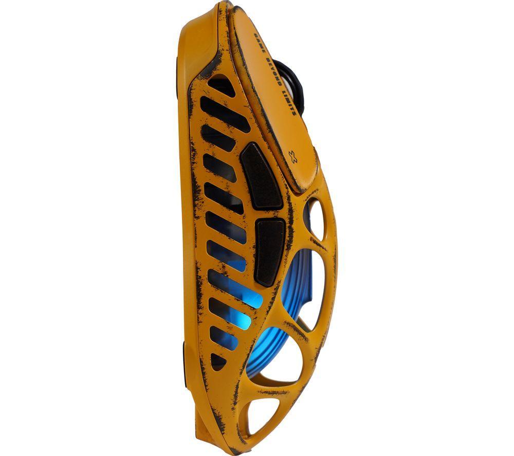 GRAVASTAR Mercury X Pro RGB Optical Gaming Mouse - Yellow image number 4 of 6