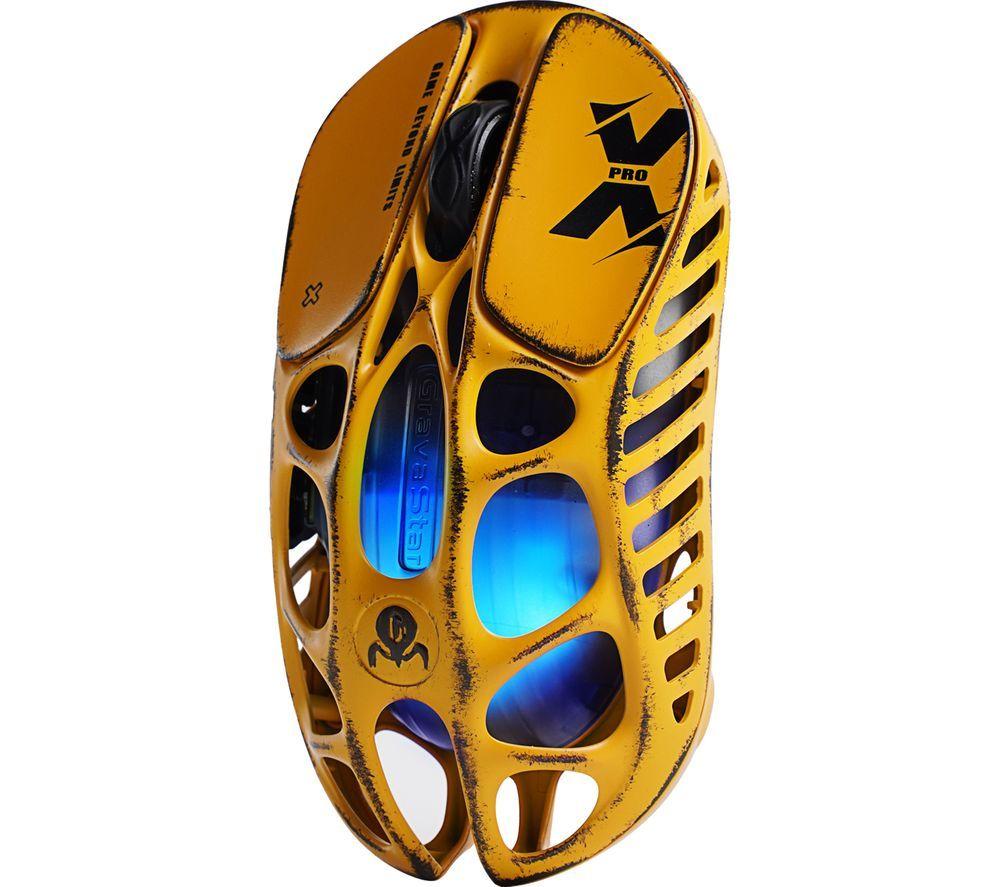 GRAVASTAR Mercury X Pro RGB Optical Gaming Mouse - Yellow image number 6 of 6