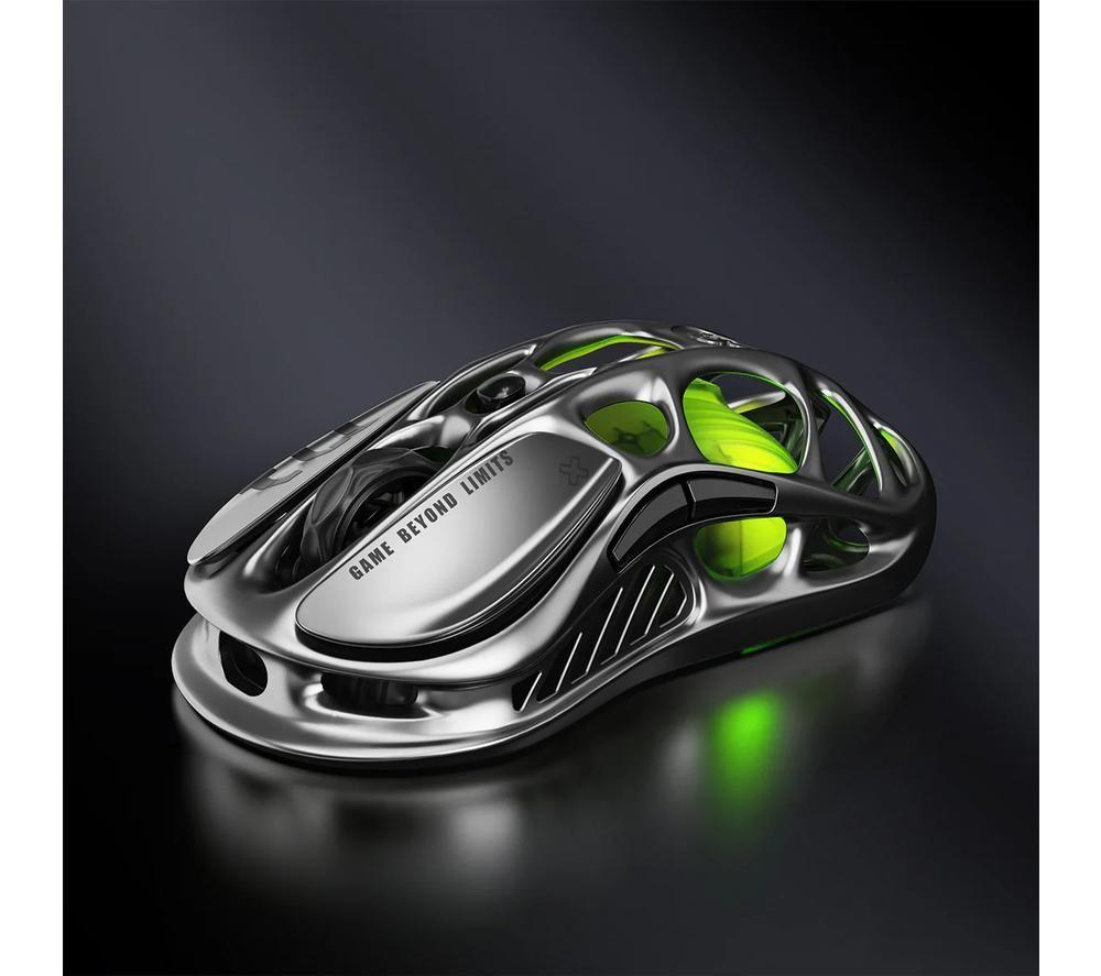 GRAVASTAR Mercury M1 Pro RGB Optical Gaming Mouse - Gunmetal Gray image number 3 of 12
