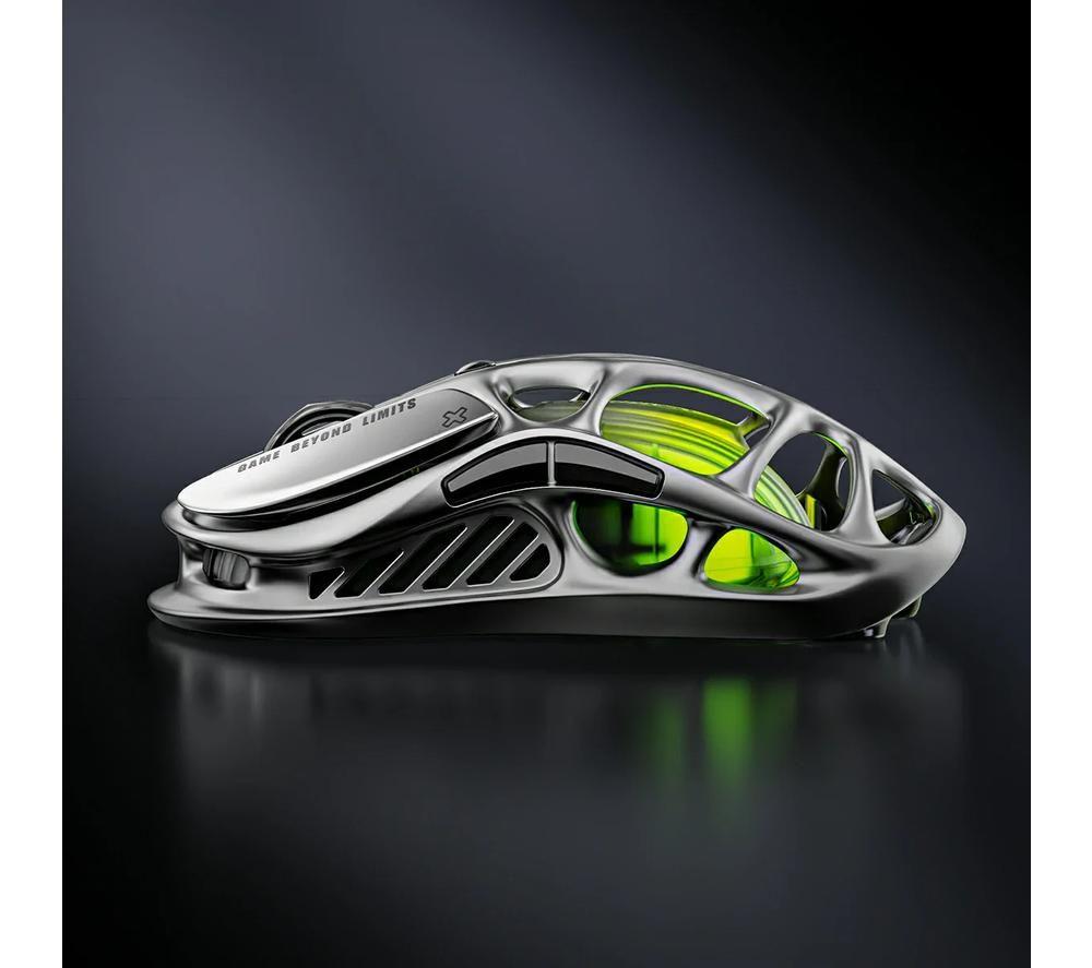 GRAVASTAR Mercury M1 Pro RGB Optical Gaming Mouse - Gunmetal Gray image number 9 of 12