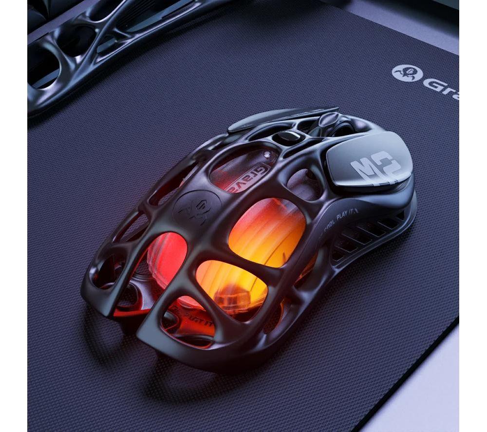 GRAVASTAR Mercury M2 Pro RGB Optical Gaming Mouse - Stealth Black image number 5 of 15