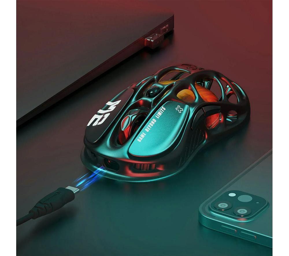 GRAVASTAR Mercury M2 Pro RGB Optical Gaming Mouse - Stealth Black image number 9 of 15