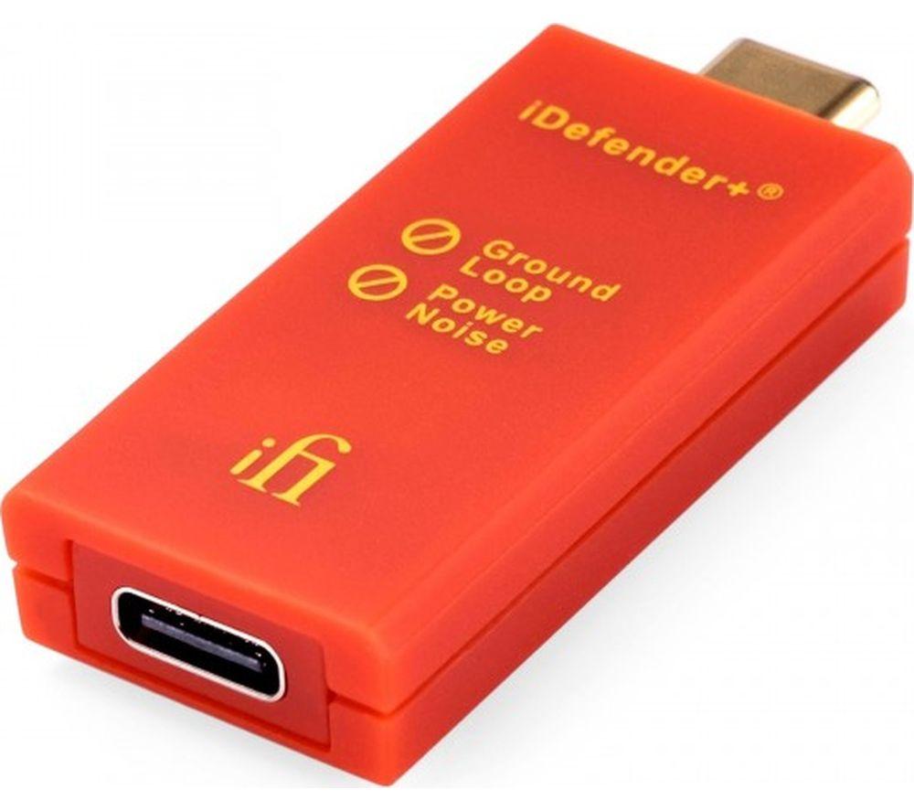 Ifi iDefender USB Audio Ground Loop Isolator, Red