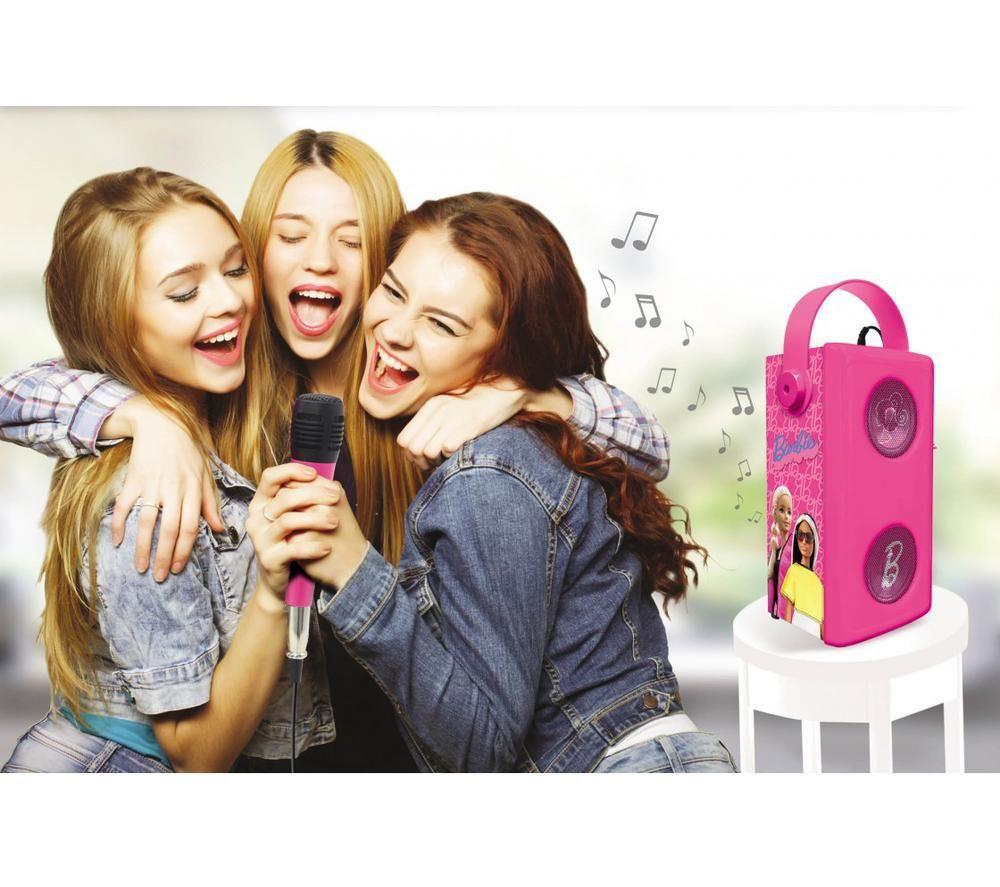 LEXIBOOK BTP185BBZ Portable Bluetooth Speaker - Barbie image number 3 of 7