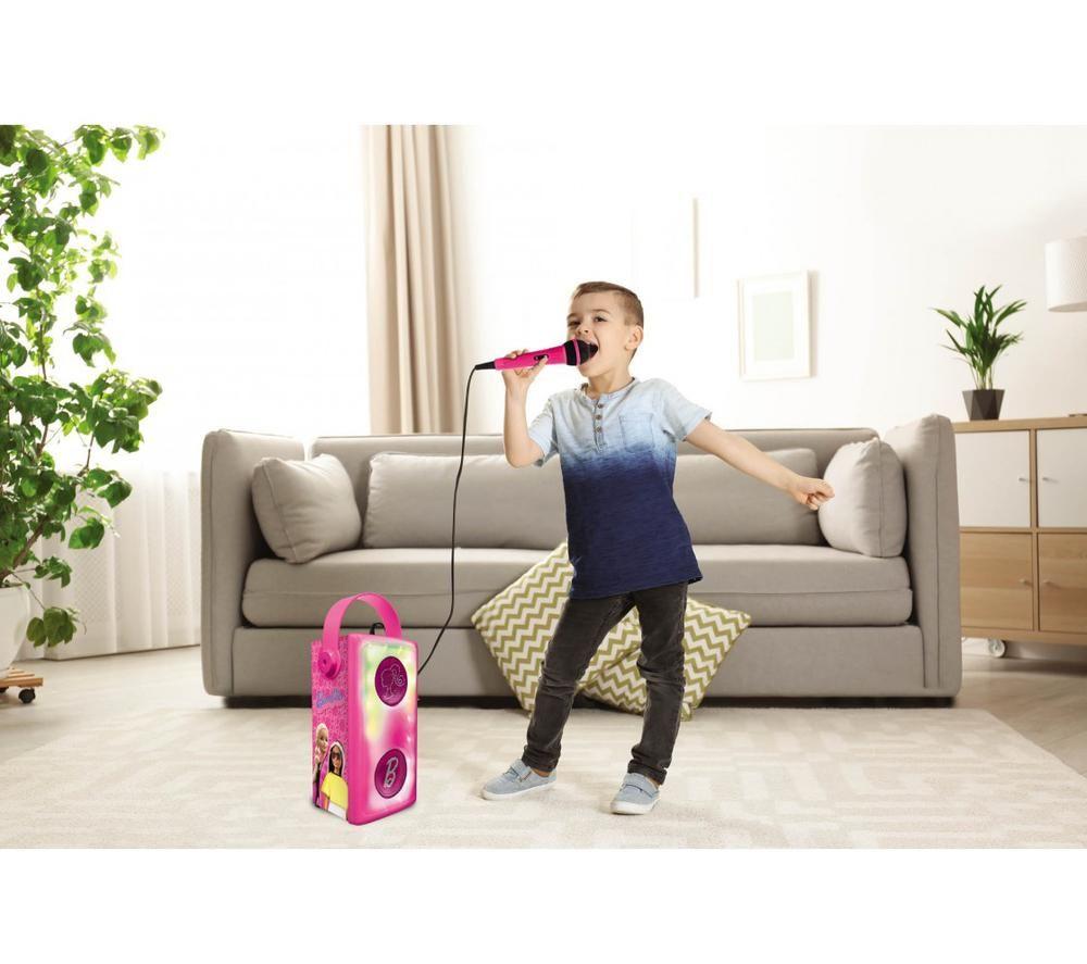 LEXIBOOK BTP185BBZ Portable Bluetooth Speaker - Barbie image number 4 of 7