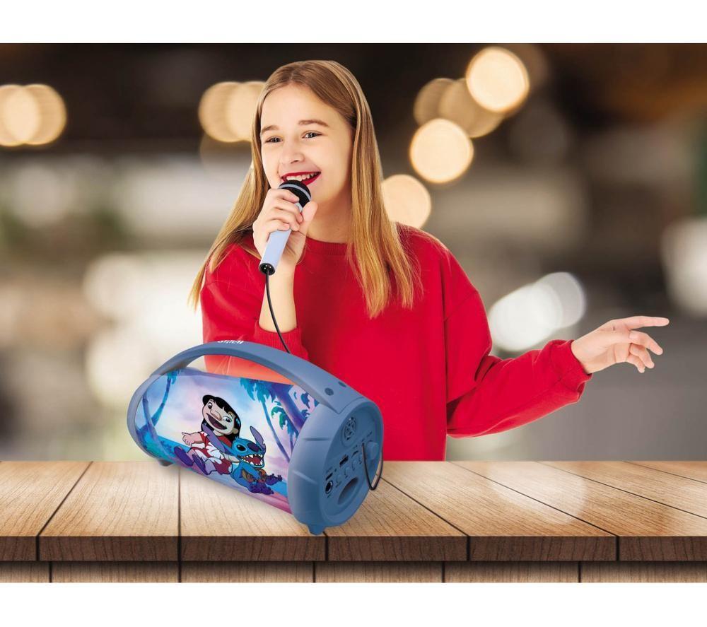 LEXIBOOK BTP585DZ Portable Bluetooth Speaker - Disney Stitch image number 3 of 4