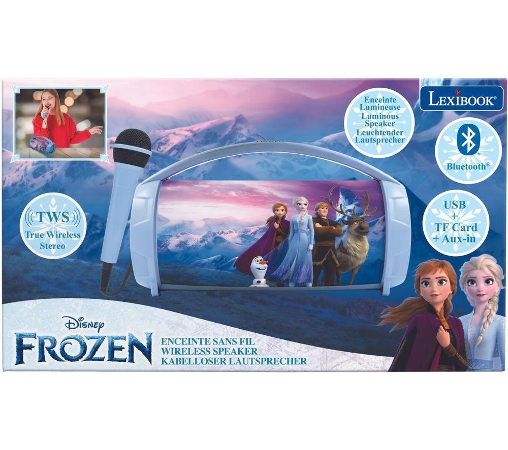 LEXIBOOK BTP585FZZ Portable Bluetooth Speaker - Disney Frozen image number 2 of 3