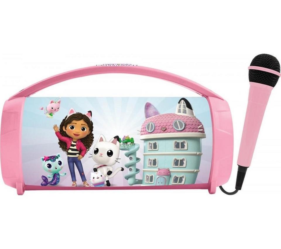 LEXIBOOK BTP585GDHZ Portable Bluetooth Speaker - Gabby's Dollhouse