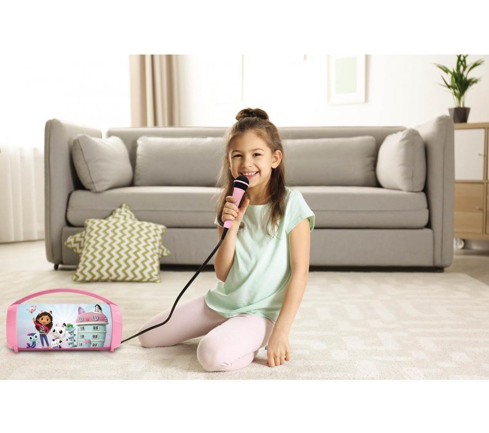 LEXIBOOK BTP585GDHZ Portable Bluetooth Speaker - Gabby's Dollhouse image number 2 of 5