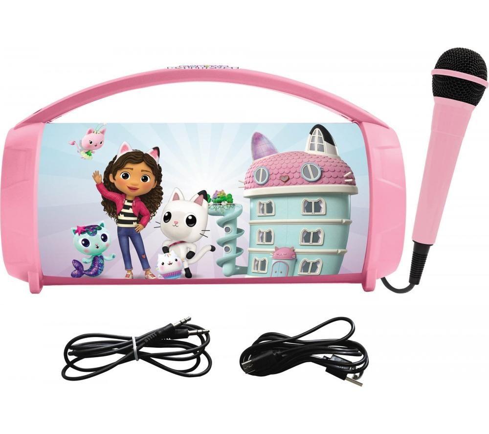 LEXIBOOK BTP585GDHZ Portable Bluetooth Speaker - Gabby's Dollhouse image number 5 of 5