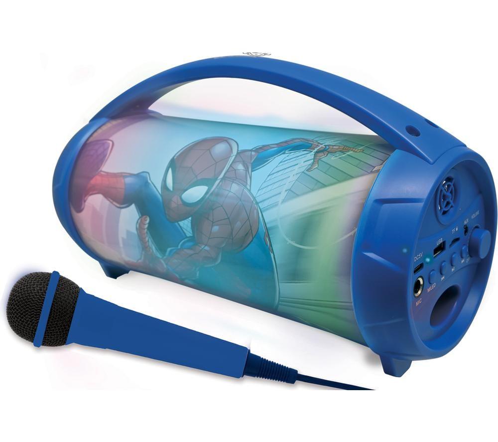 LEXIBOOK BTP585SPZ Portable Bluetooth Speaker - Spider Man image number 2 of 4