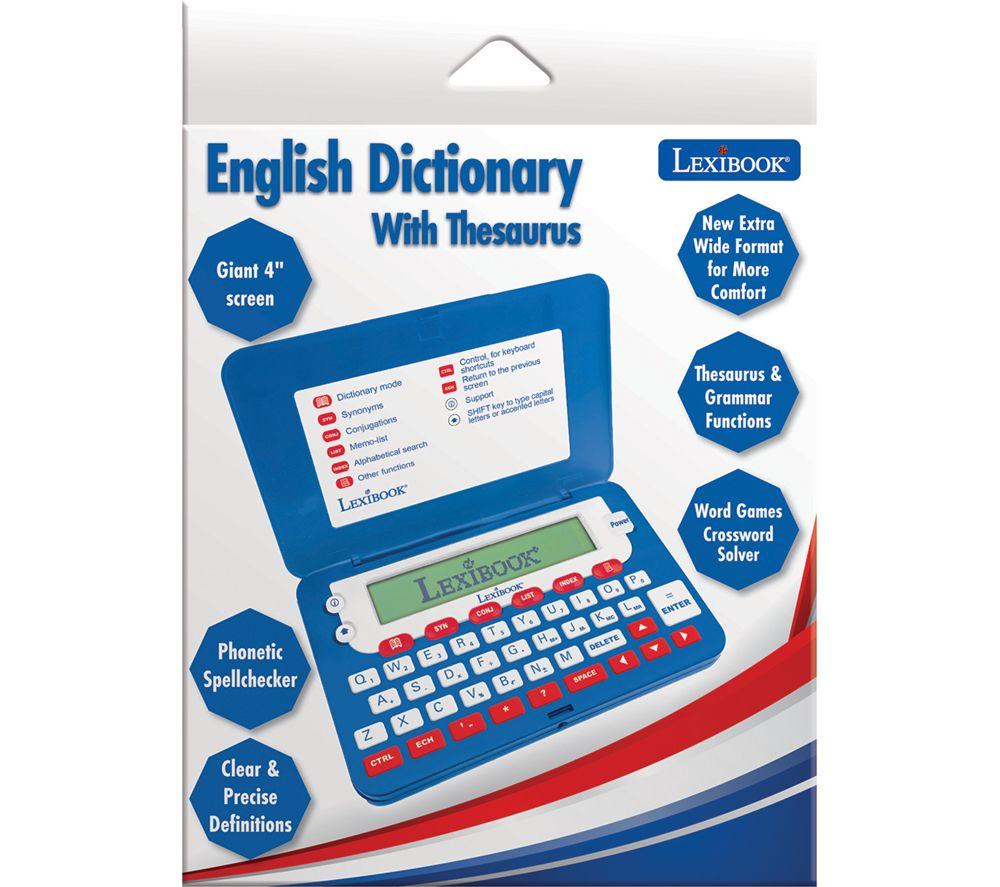 LEXIBOOK D660EN English Dictionary with Thesaurus image number 3 of 3