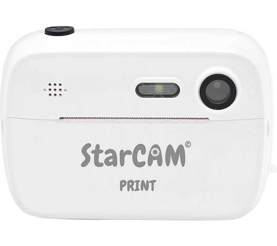 LEXIBOOK StarCAM Print Instant Camera - White