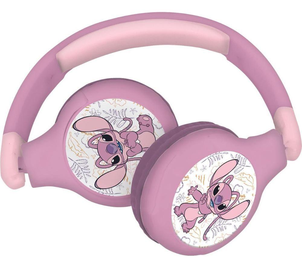LEXIBOOK HPBT010D1 Wireless Bluetooth Kids Headphones - Disney Stitch image number 4 of 5