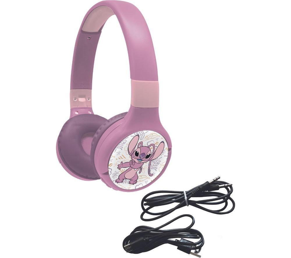 LEXIBOOK HPBT010D1 Wireless Bluetooth Kids Headphones - Disney Stitch image number 5 of 5
