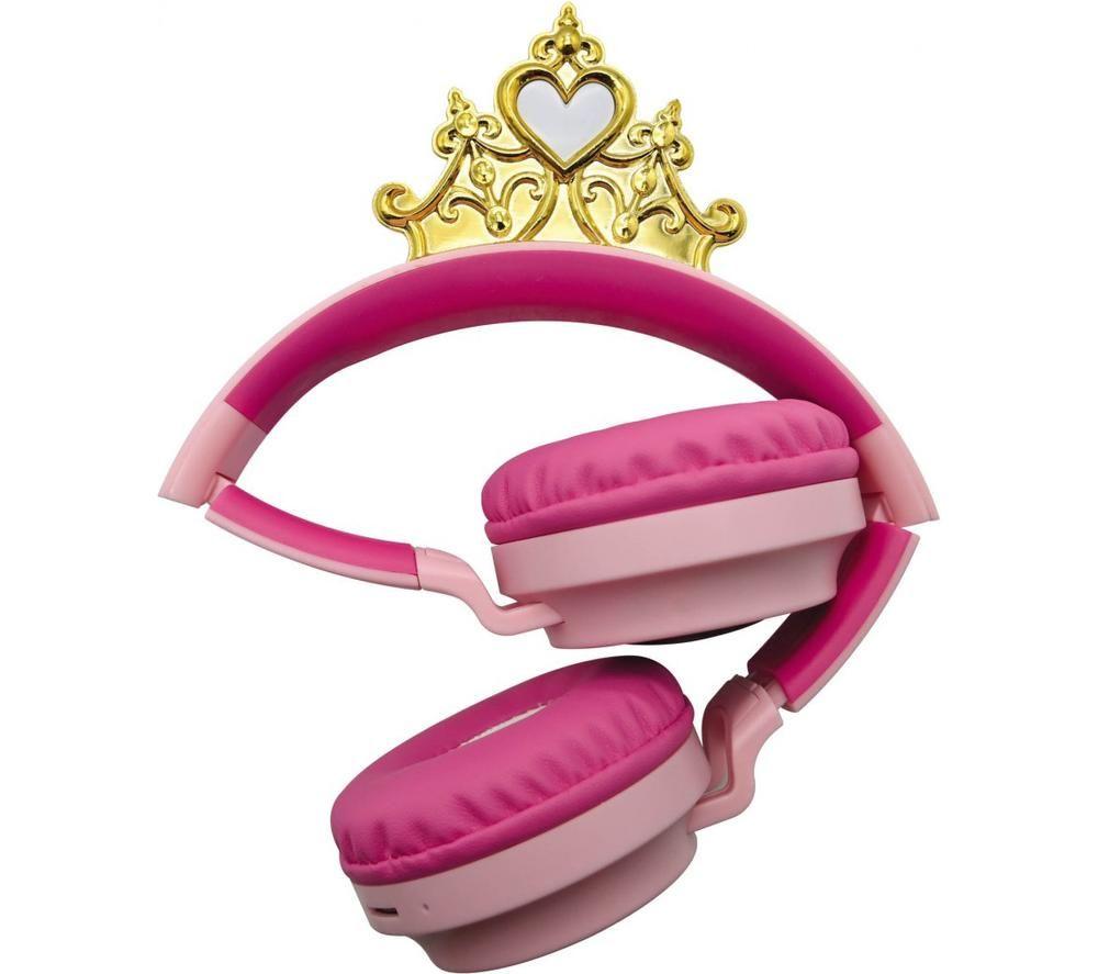 LEXIBOOK HPBT015DP Wireless Bluetooth Kids Headphones - Disney Princess image number 4 of 4