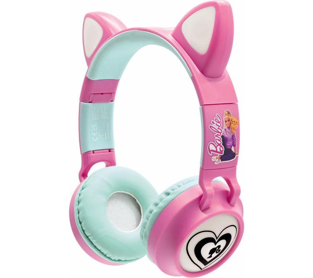 LEXIBOOK HPBTKTBB-00 Wireless Bluetooth Kids Headphones - Barbie image number 2 of 4