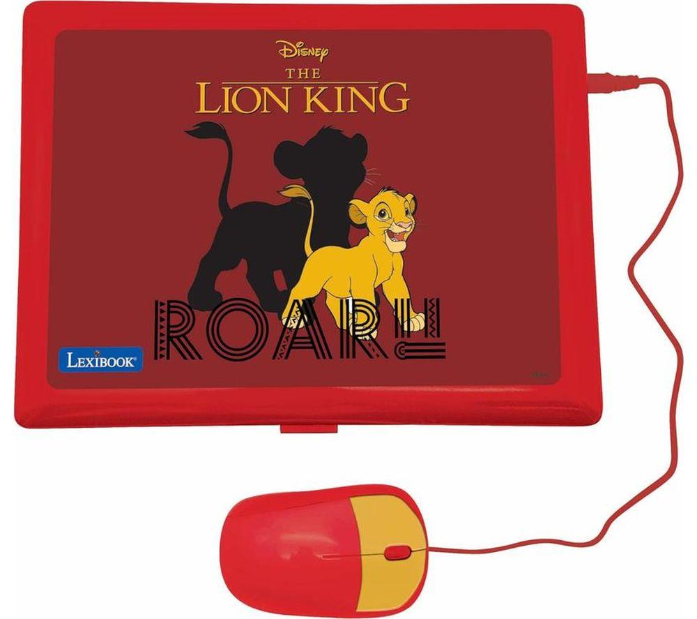 LEXIBOOK Bilingual French & English Educational Laptop - The Lion King image number 2 of 7