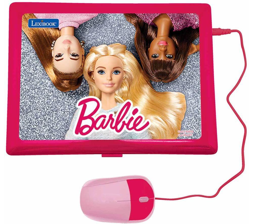 LEXIBOOK Bilingual Spanish & English Educational Laptop - Barbie image number 4 of 4