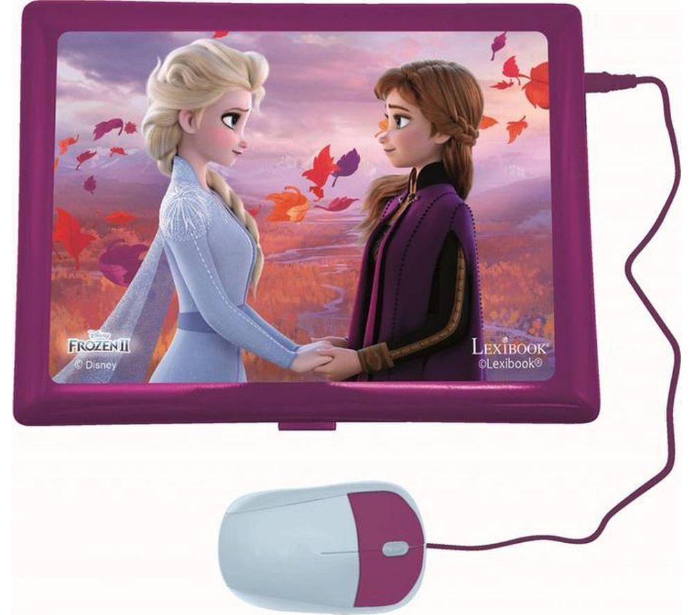 LEXIBOOK Bilingual Spanish & English Educational Laptop - Disney Frozen II image number 2 of 4