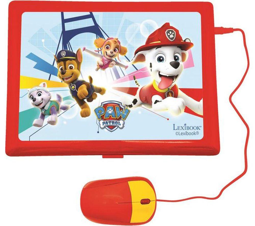 LEXIBOOK Bilingual Spanish & English Educational Laptop - Paw Petrol image number 2 of 5