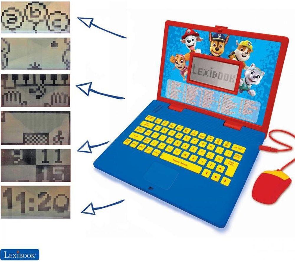 LEXIBOOK Bilingual Spanish & English Educational Laptop - Paw Petrol image number 3 of 5