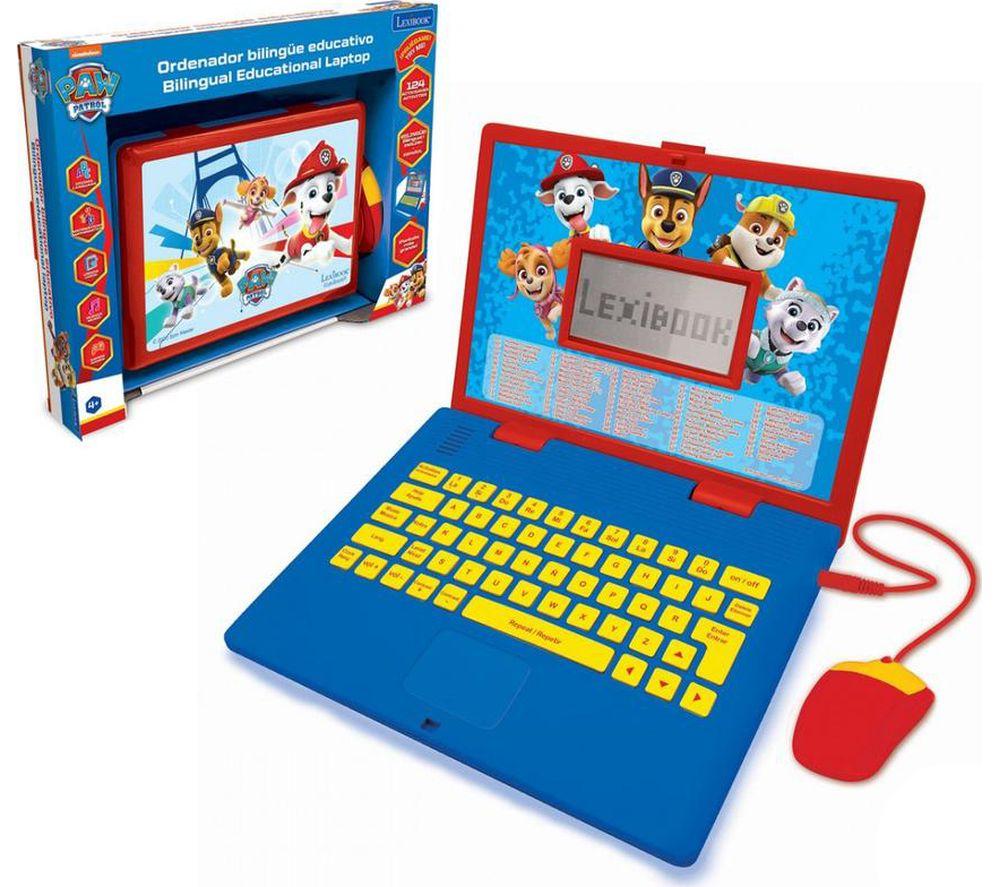 LEXIBOOK Bilingual Spanish & English Educational Laptop - Paw Petrol image number 5 of 5
