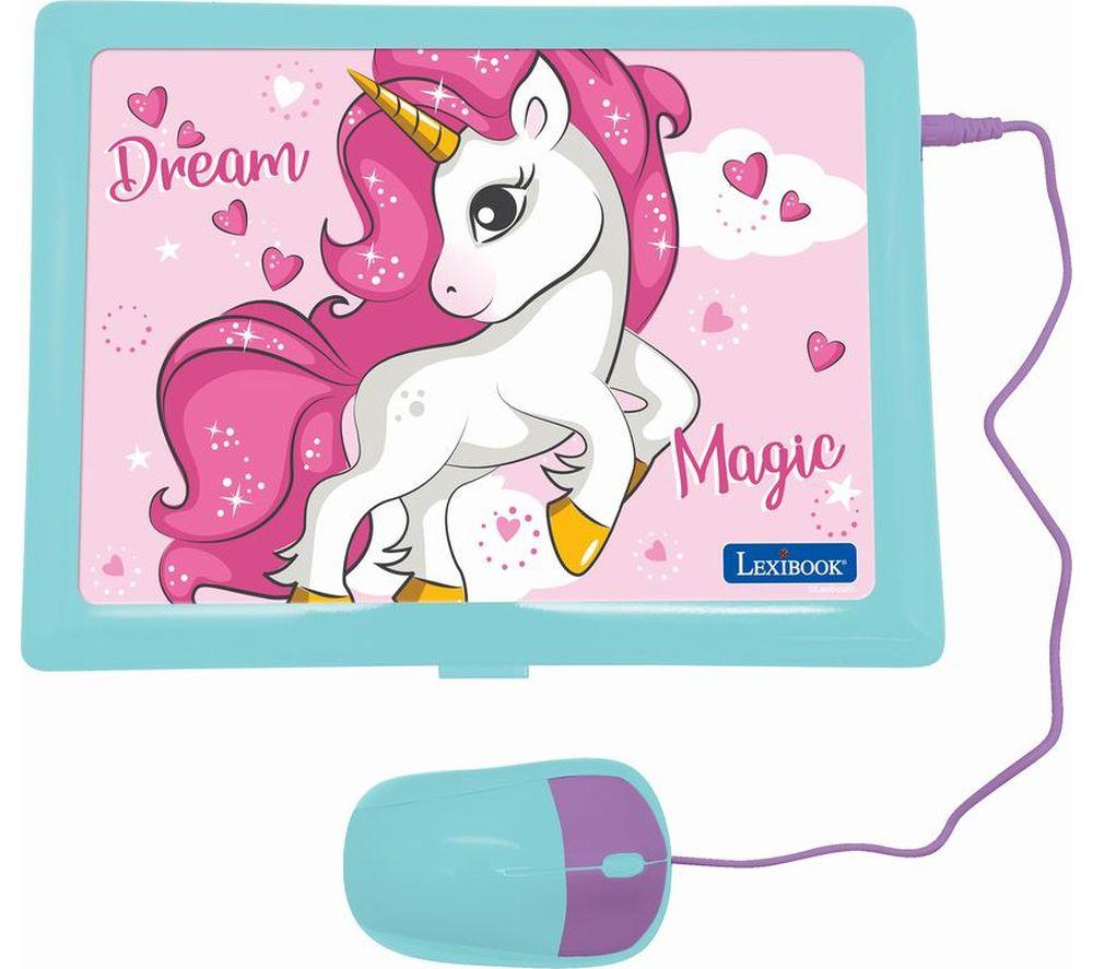 LEXIBOOK Bilingual French & English Educational Laptop - Unicorn image number 6 of 6