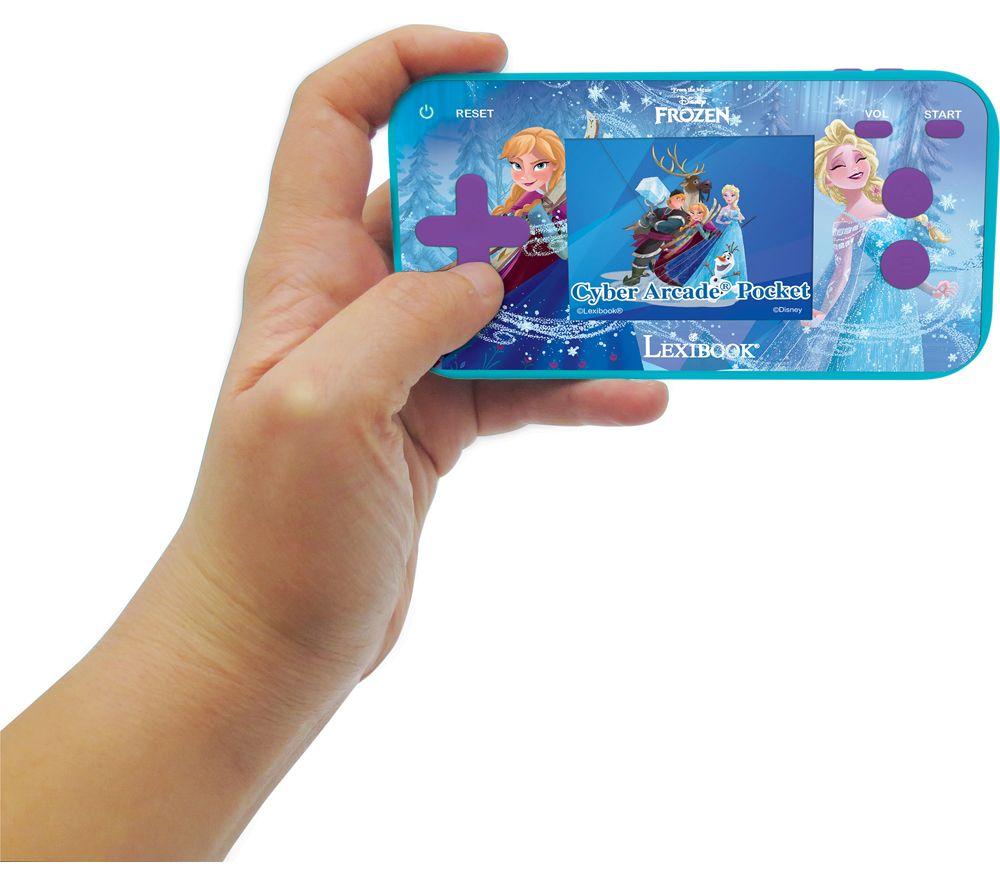 LEXIBOOK Cyber Arcade Handheld Gaming Console - Disney Frozen image number 3 of 5