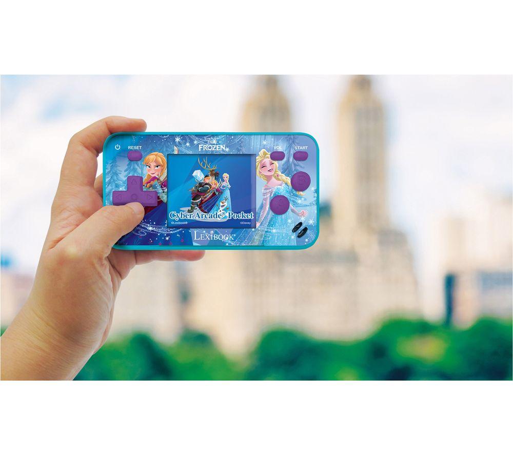 LEXIBOOK Cyber Arcade Handheld Gaming Console - Disney Frozen image number 4 of 5