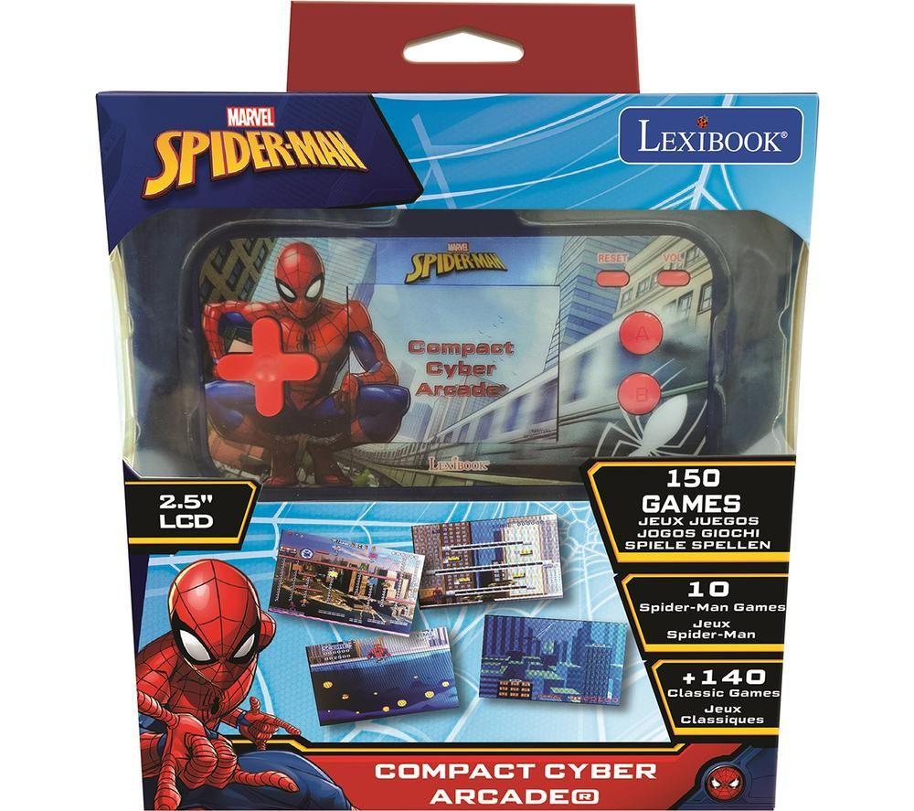 LEXIBOOK Compact Cyber Arcade Handheld Gaming Console - Spider-Man image number 3 of 3