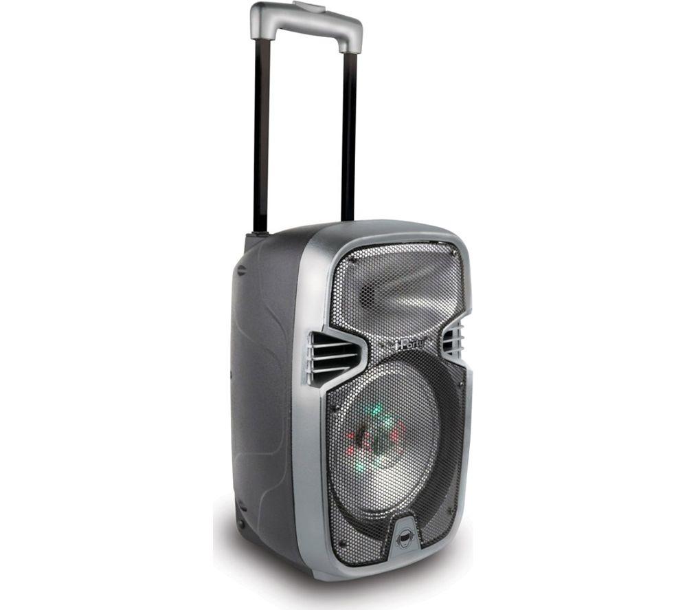 LEXIBOOK iParty K8250 Portable Bluetooth Speaker - Silver & Black image number 2 of 6