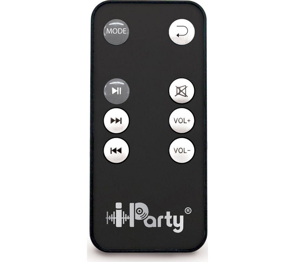 LEXIBOOK iParty K8250 Portable Bluetooth Speaker - Silver & Black image number 6 of 6