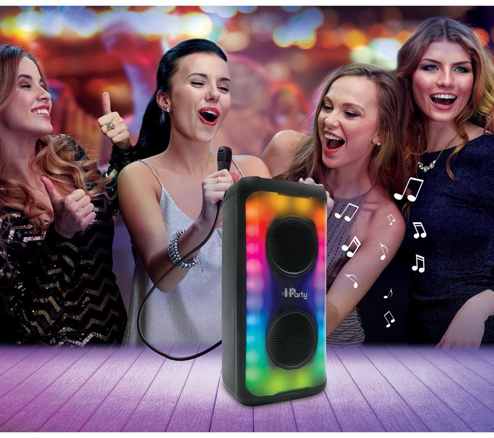LEXIBOOK iParty K8330 Portable Bluetooth Speaker - Black image number 2 of 3