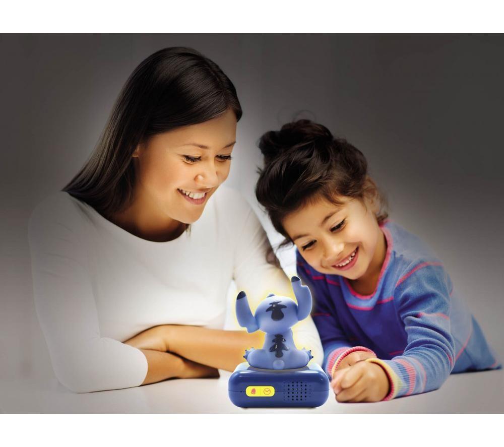 LEXIBOOK RL800D Nightlight Alarm Clock - Disney Stitch image number 3 of 6