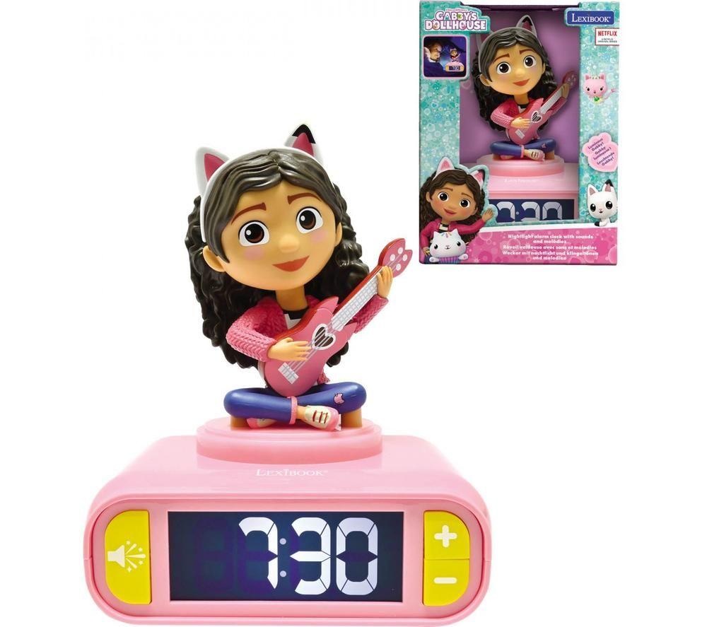 LEXIBOOK RL800GDH Nightlight Alarm Clock - Gabby's Dollhouse image number 2 of 6