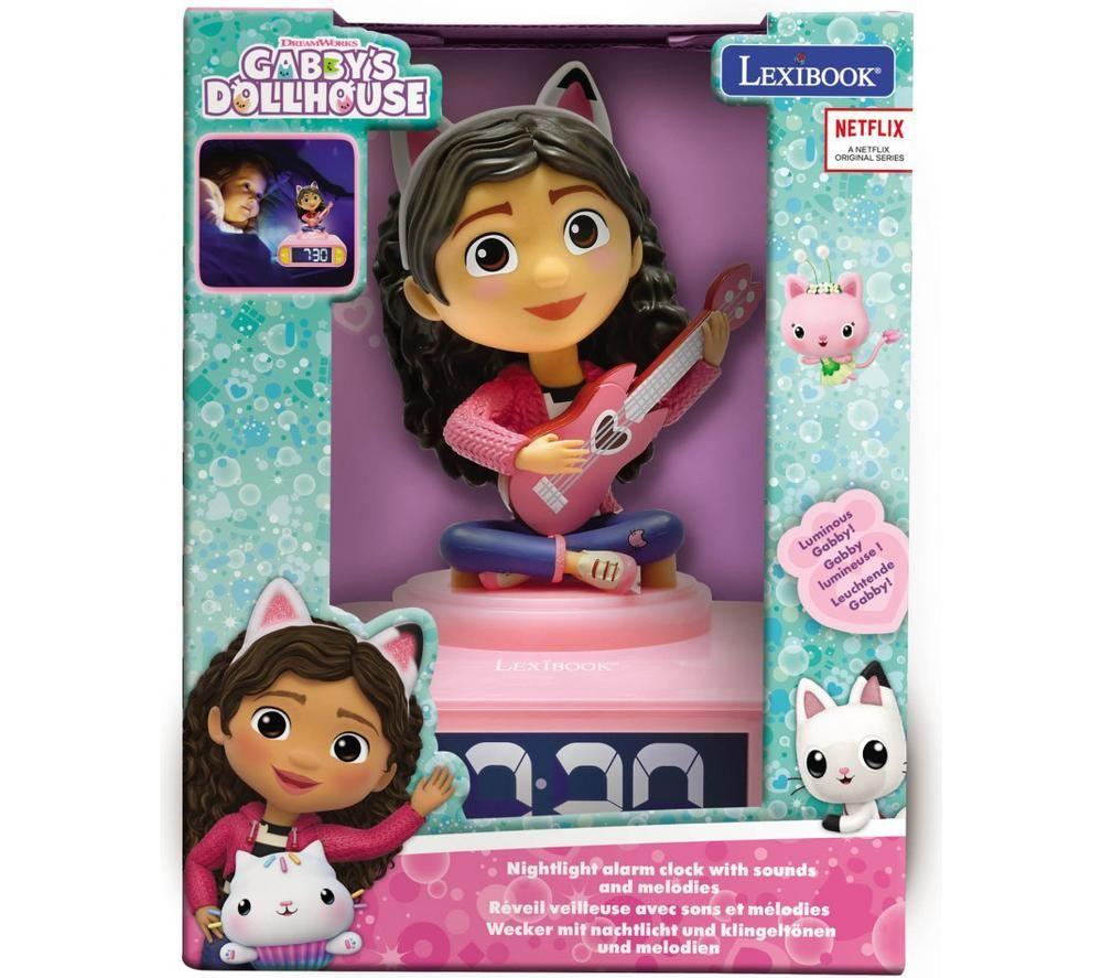 LEXIBOOK RL800GDH Nightlight Alarm Clock - Gabby's Dollhouse image number 3 of 6