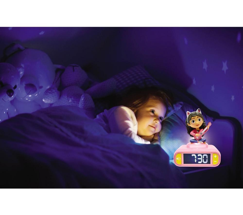 LEXIBOOK RL800GDH Nightlight Alarm Clock - Gabby's Dollhouse image number 5 of 6