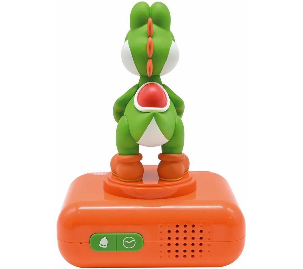 LEXIBOOK Nightlight Alarm Clock - Super Mario Yoshi image number 3 of 3