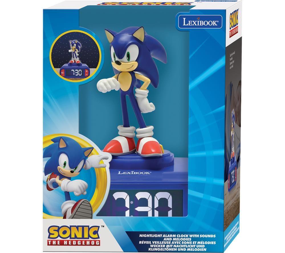 LEXIBOOK RL800SN Nightlight Alarm Clock - Sonic the Hedgehog image number 3 of 3